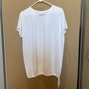 OUTDOOR VOICES Sweatee Tie T-shirt - LARGE